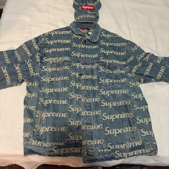 Supreme jacket and hat - Picture 1 of 1